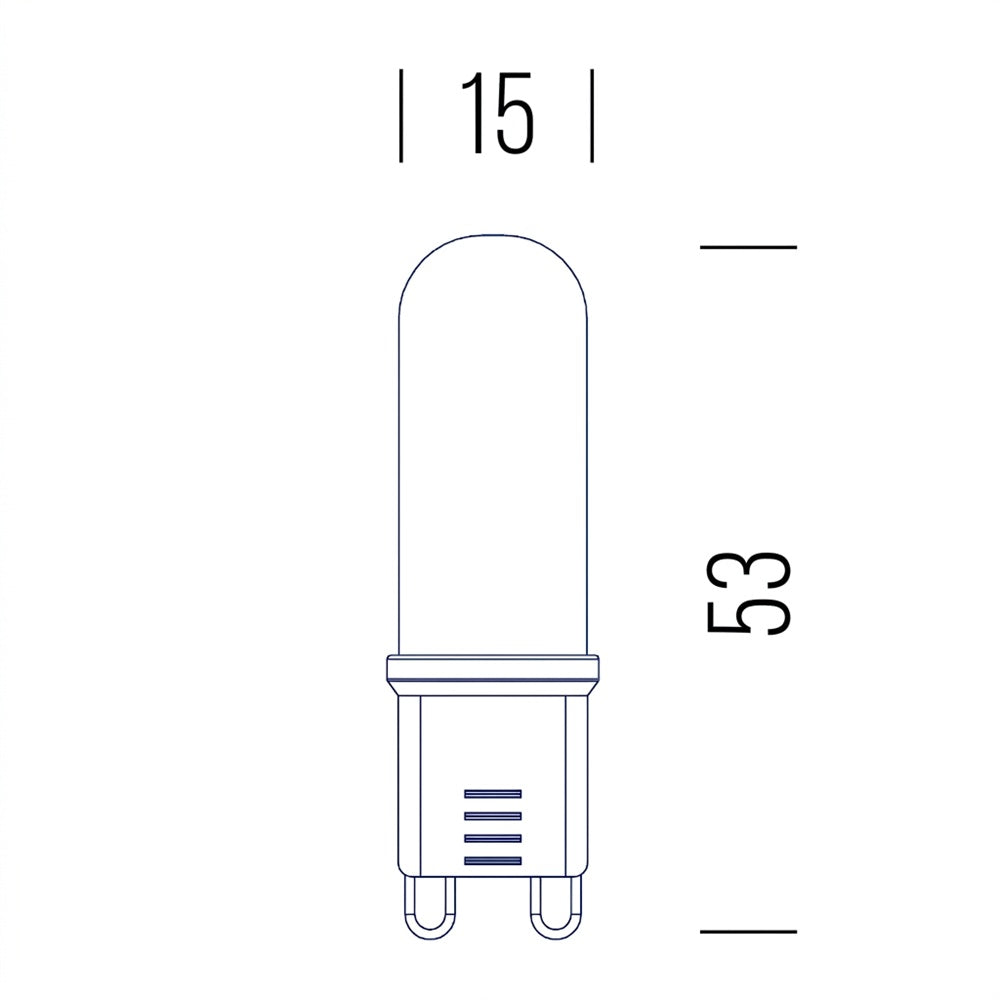 Shot LED G9 All-Glass Shot Lampadine e moduli led