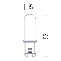 Shot LED G9 All-Glass Shot Lampadine e moduli led