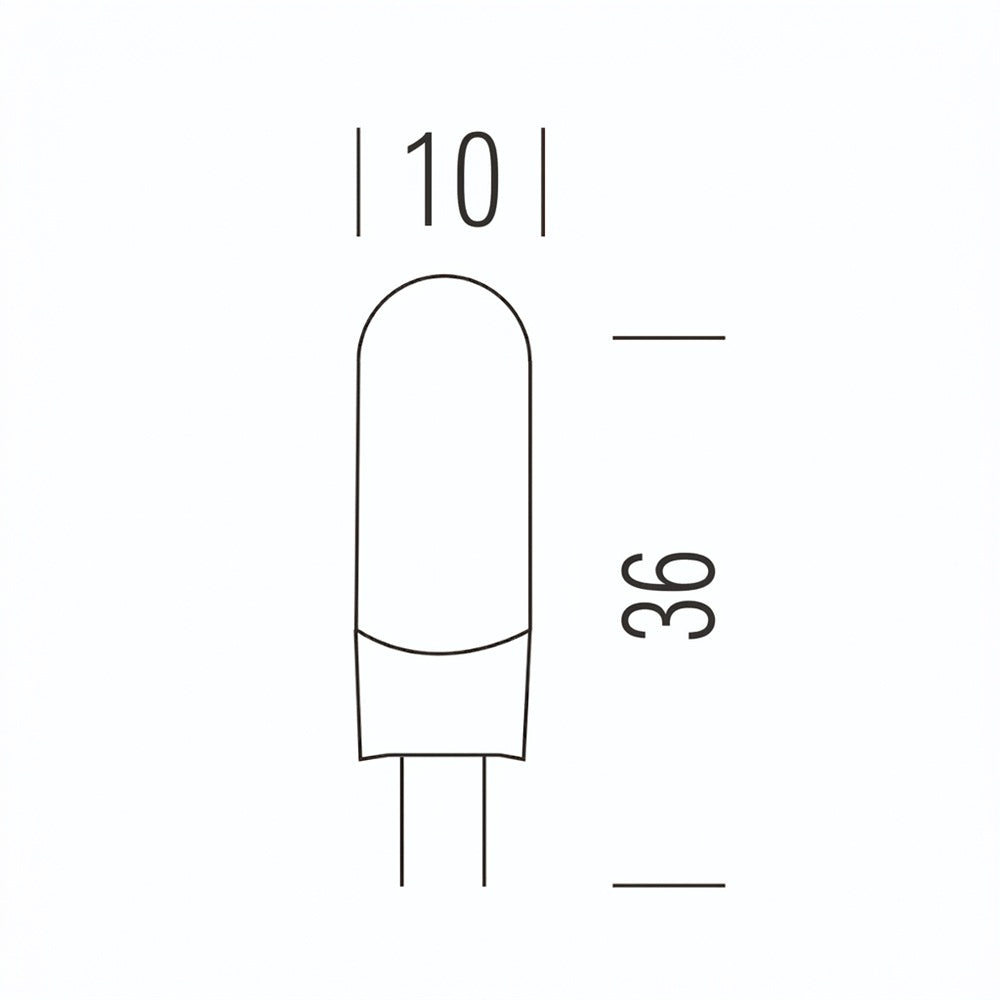 Shot LED Bispina G4 Satinata Shot Lampadine e moduli led