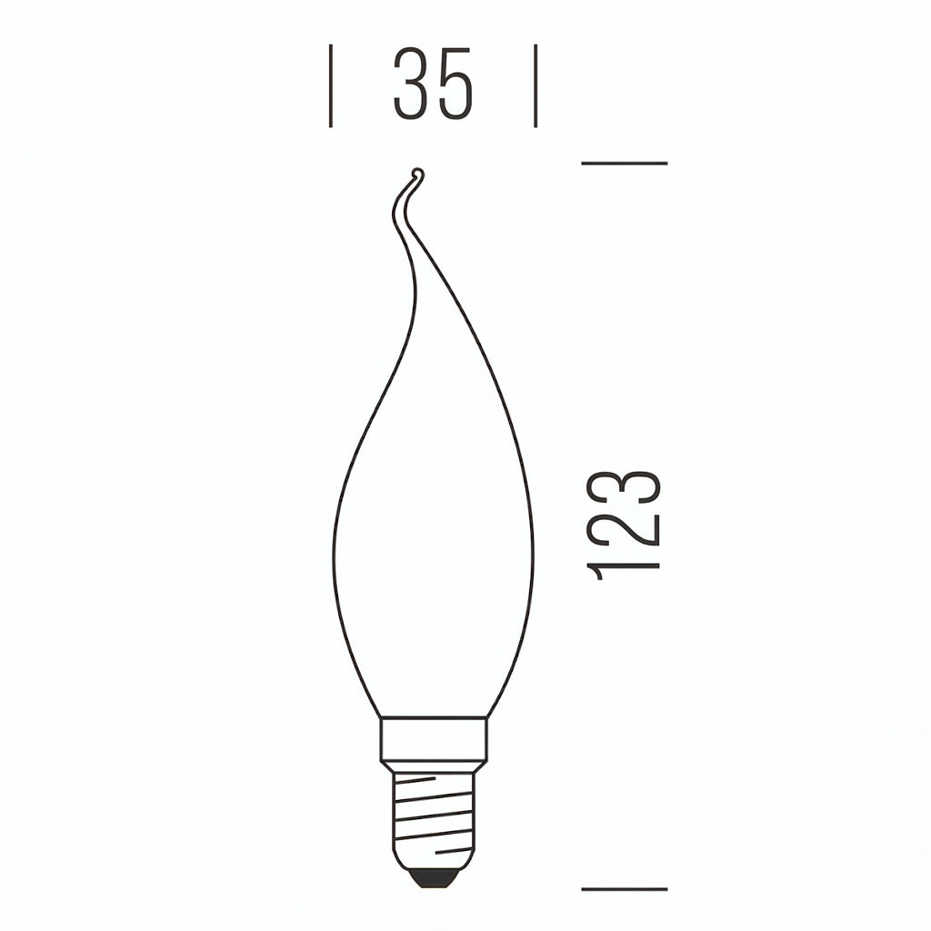 Fiamma FULL-LIGHT 806lm 6,5W E14  WW Shot Lampadine e moduli led