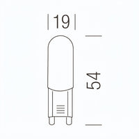 Shot LED G9 Dimmerabile Shot Lampadine e moduli led