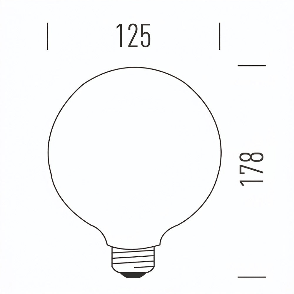 Shot Globo 125 Full Light - Lampadina LED E27 Shot Lampadine e moduli led