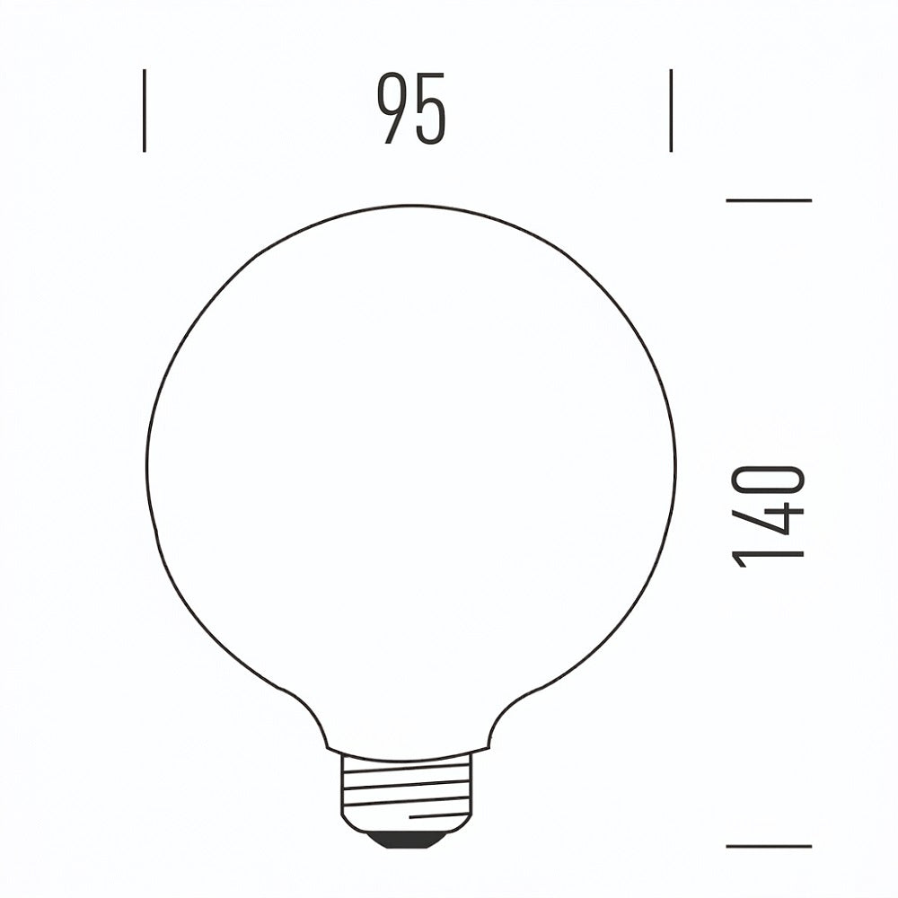 Shot Globo 95 Full Light - Lampadina LED E27 Shot Lampadine e moduli led