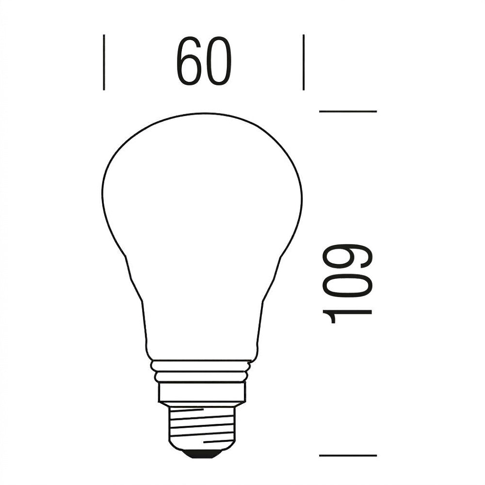 Shot Goccia Opale A60 - Lampadina LED E27