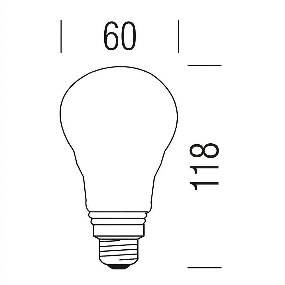 Shot Goccia Opale A60 - Lampadina LED E27