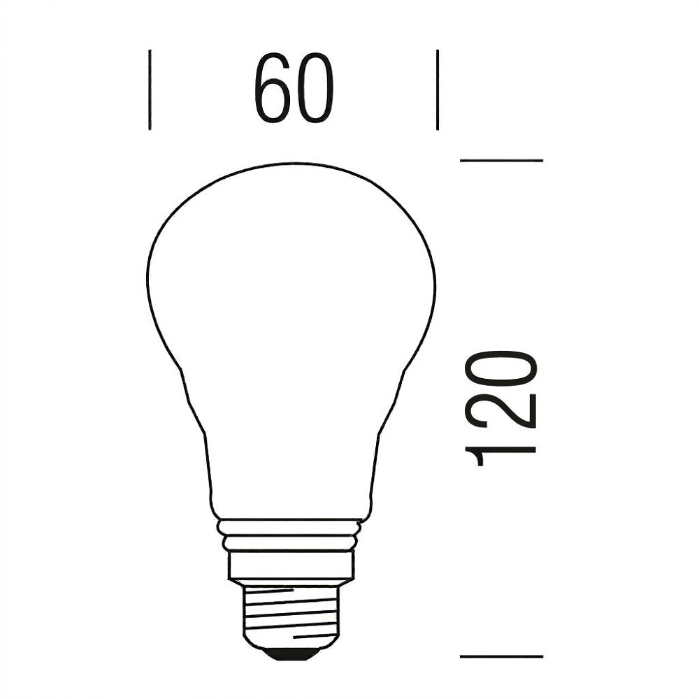 Shot Goccia Opale A60 - Lampadina LED E27