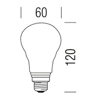 Shot Goccia Opale A60 - Lampadina LED E27