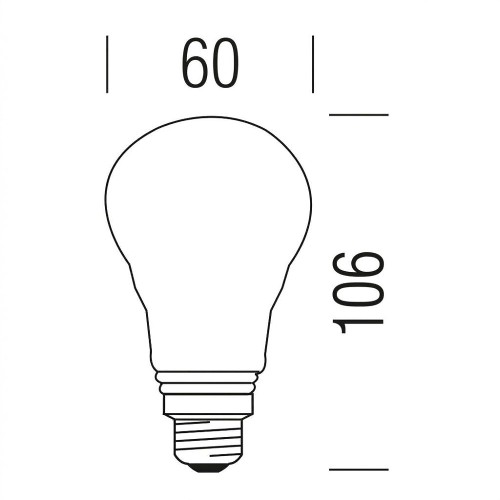 Shot Goccia Opale A60 - Lampadina LED E27