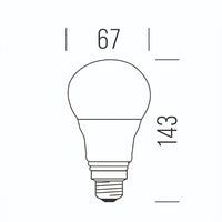 Shot Goccia Opale Dimmerabile - Lampadina LED E27 Shot Lampadine e moduli led