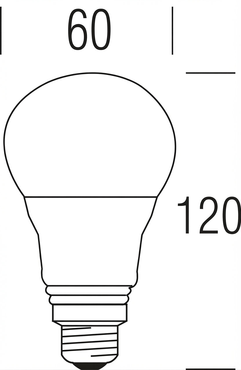 Shot Goccia Opale con Sensore Crepuscolare LED E27 Shot Lampadine e moduli led