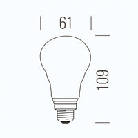 Shot Goccia LED per Sauna +60 °C E27 Shot Lampadine e moduli led