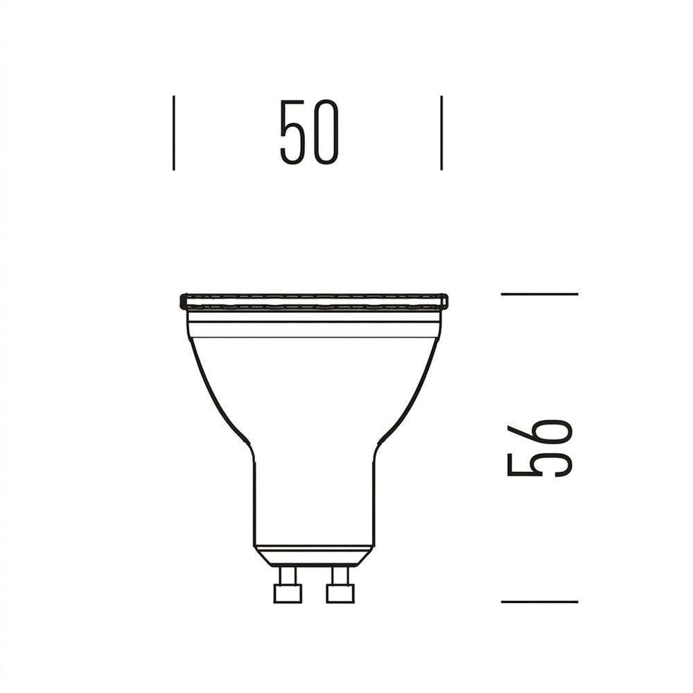 Shot LED GU10 HP 100° Shot Lampadine e moduli led