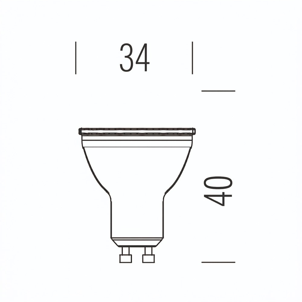 MR-11 200lm 2,3W 12V 36° WW