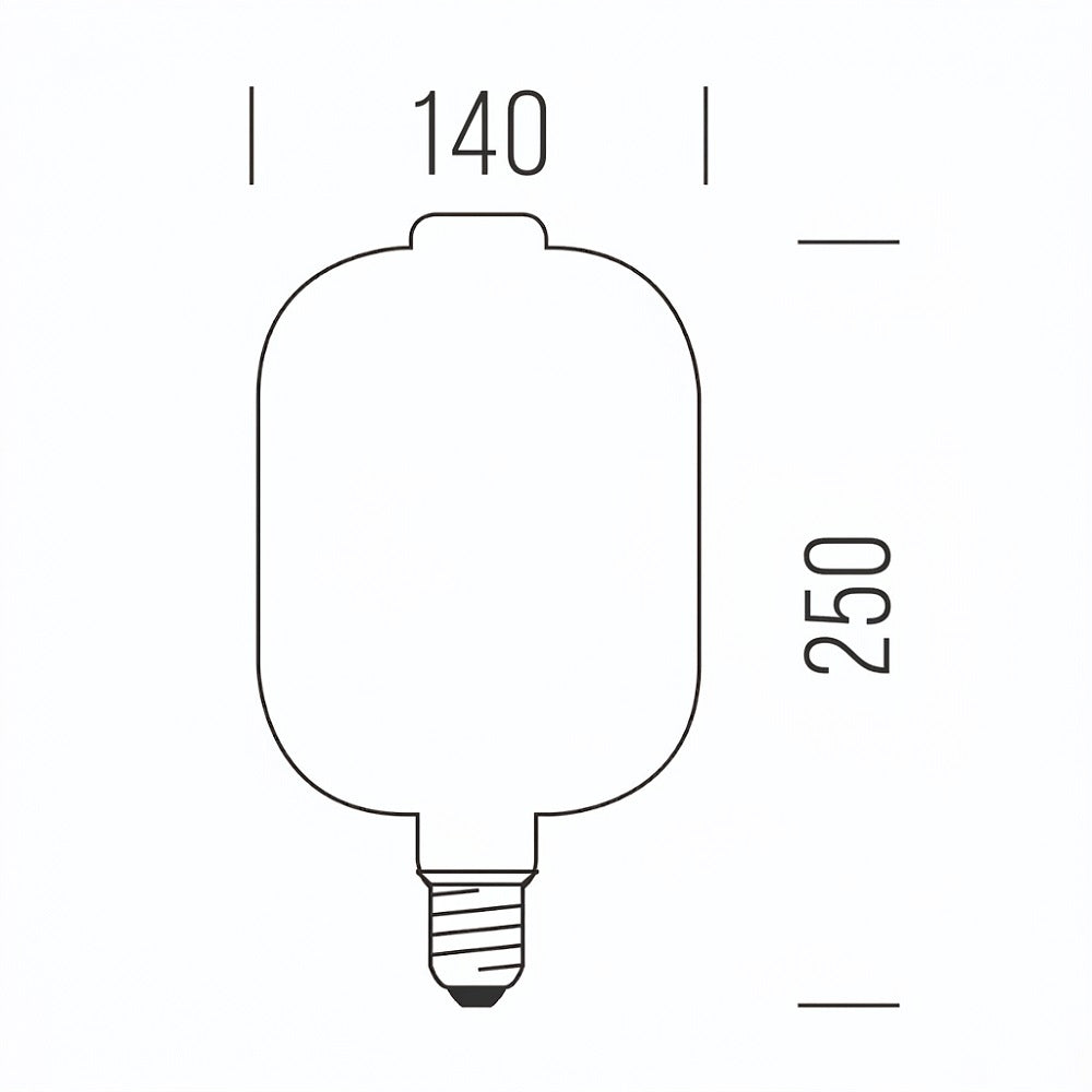 Lanterna F.O.B. Stick 500lm 8,0W E27 AM Shot Lampadine e moduli led