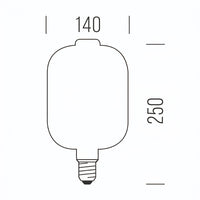 Lanterna F.O.B. Stick 500lm 8,0W E27 AM Shot Lampadine e moduli led