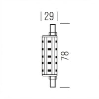 Shot LED Lineare R7S 78 mm Shot Lampadine e moduli led