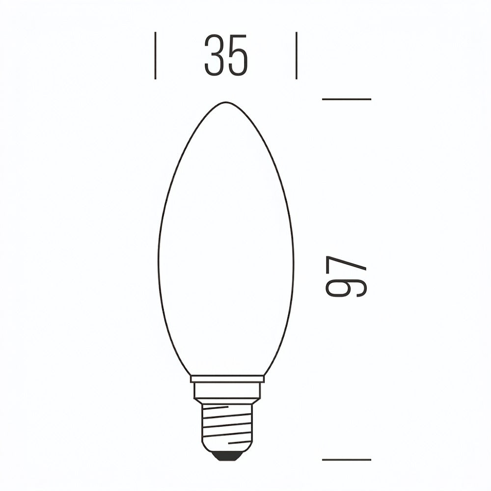 Shot Oliva Full Light - Lampadina LED E14 Shot Lampadine e moduli led