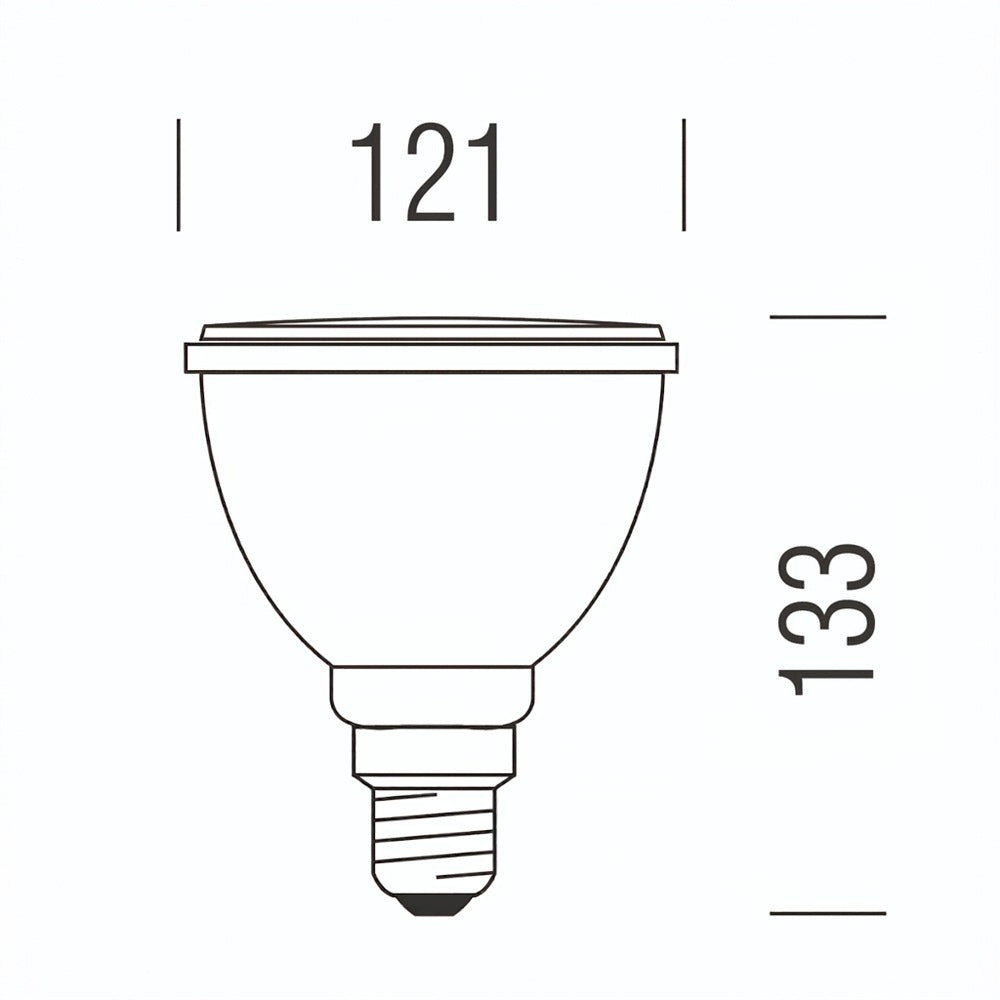 PAR38 1400lm 16W 40° WW IP65 DIM
