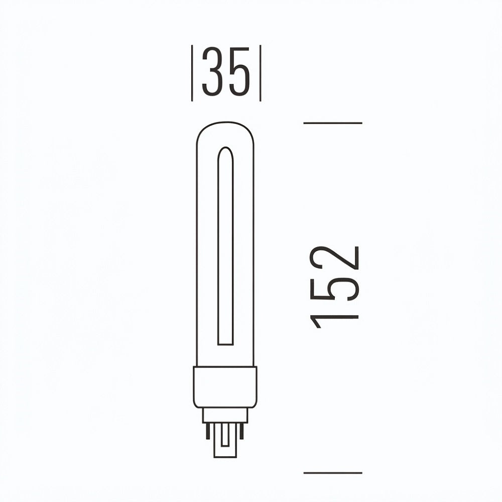 ALC 1000lm 11,5W G24d WW Shot Lampadine e moduli led