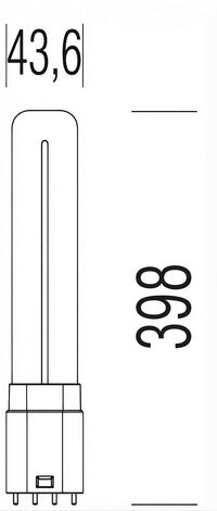 Shot PL ALL LED Lampadina 2G11 Shot Lampadine e moduli led