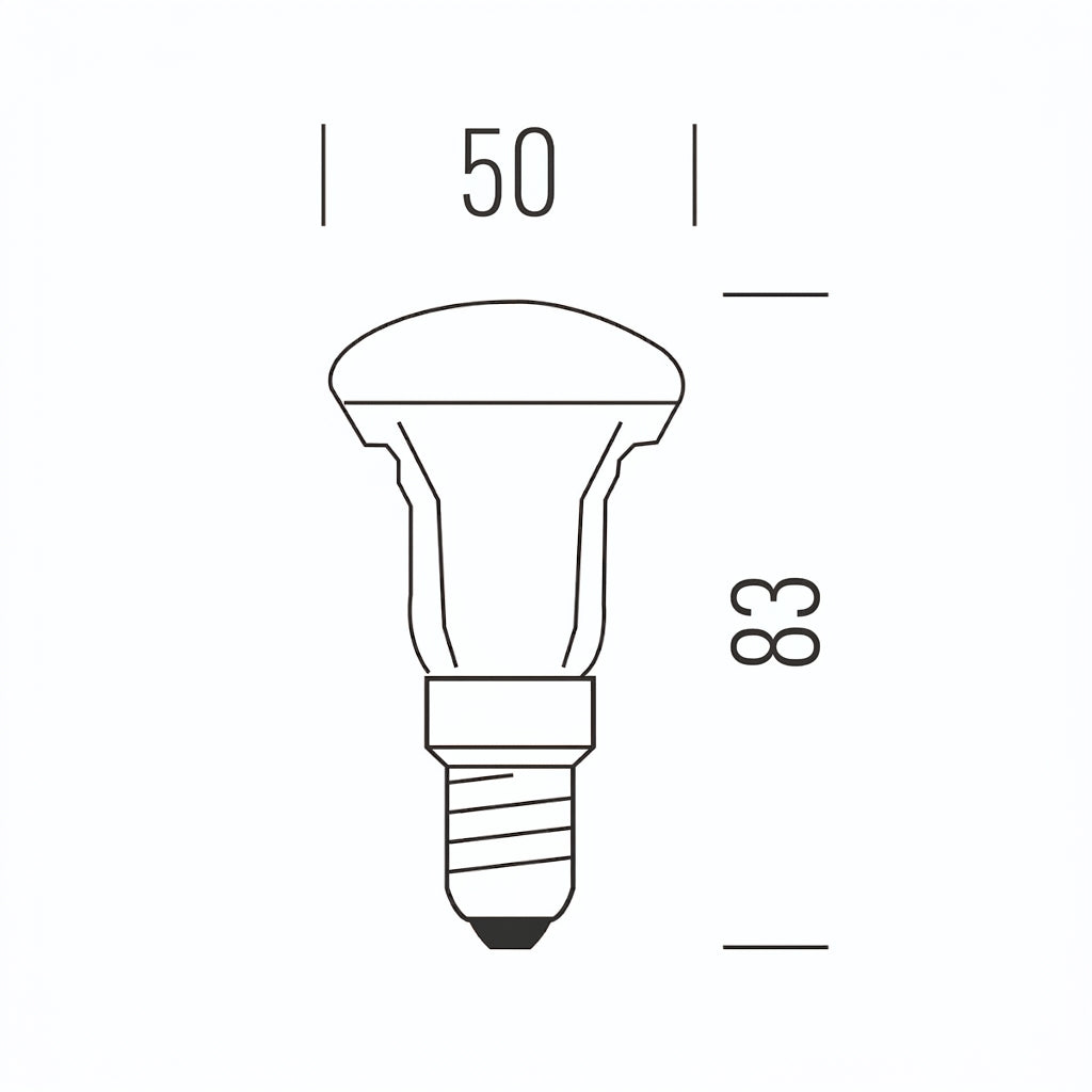 Shot Reflector R50 - Lampadina LED E14 Shot Lampadine e moduli led