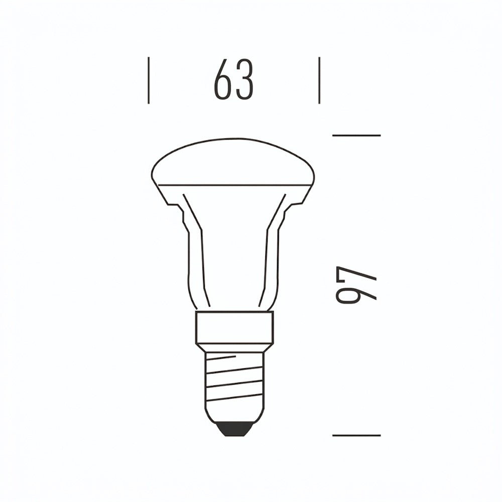 hot Reflector R63 - Lampadina LED E27 Shot Lampadine e moduli led