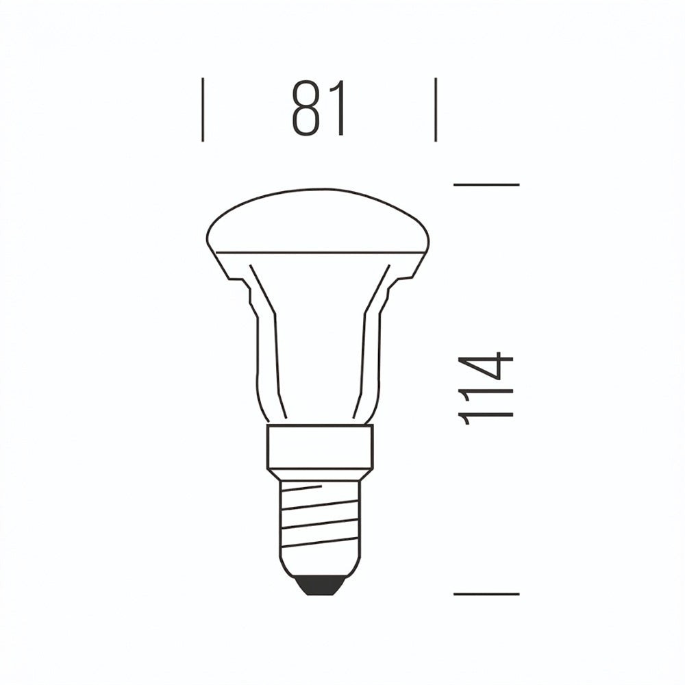 Shot Reflector R80 - Lampadina LED E27 Shot Lampadine e moduli led