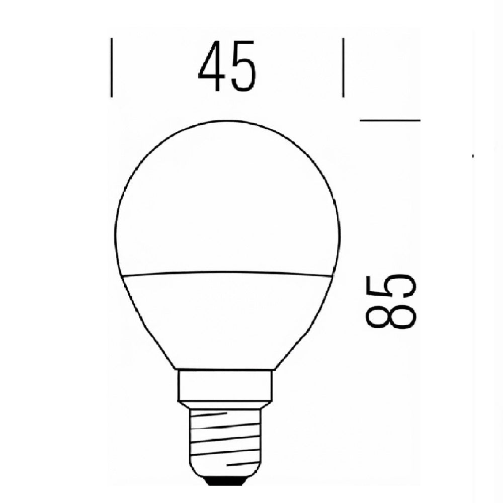 Shot Sfera Opale - Lampadina LED E14 Shot Lampadine e moduli led