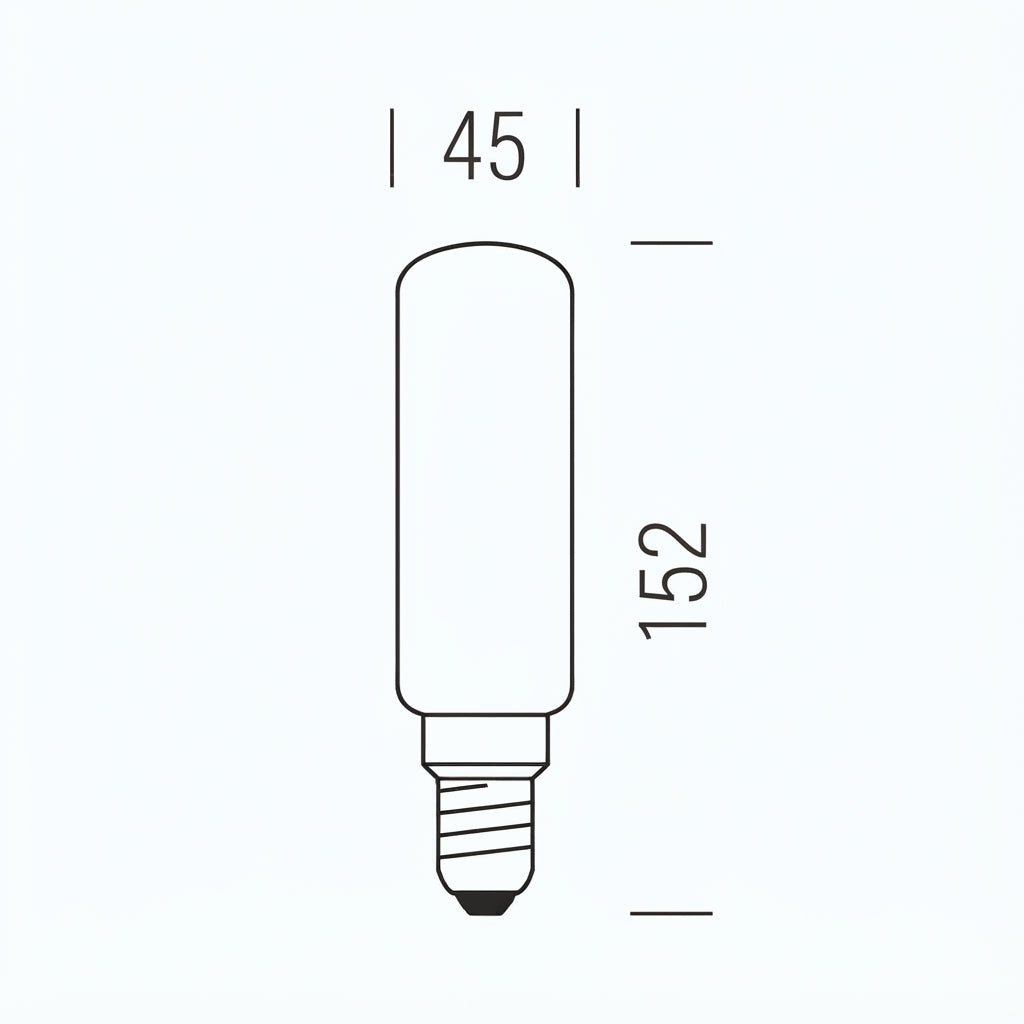 Shot Tubolare T45 - Lampadina LED E27 Shot Lampadine e moduli led
