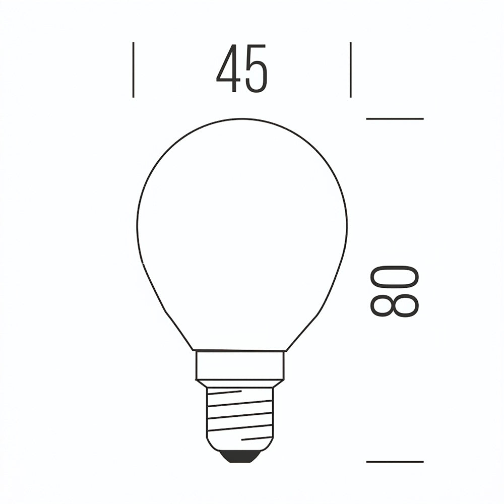 Sfera Stick 470lm 4,5W E14 WW DIMM Shot Lampadine e moduli led