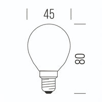 Sfera Stick 470lm 4,5W E14 WW DIMM Shot Lampadine e moduli led