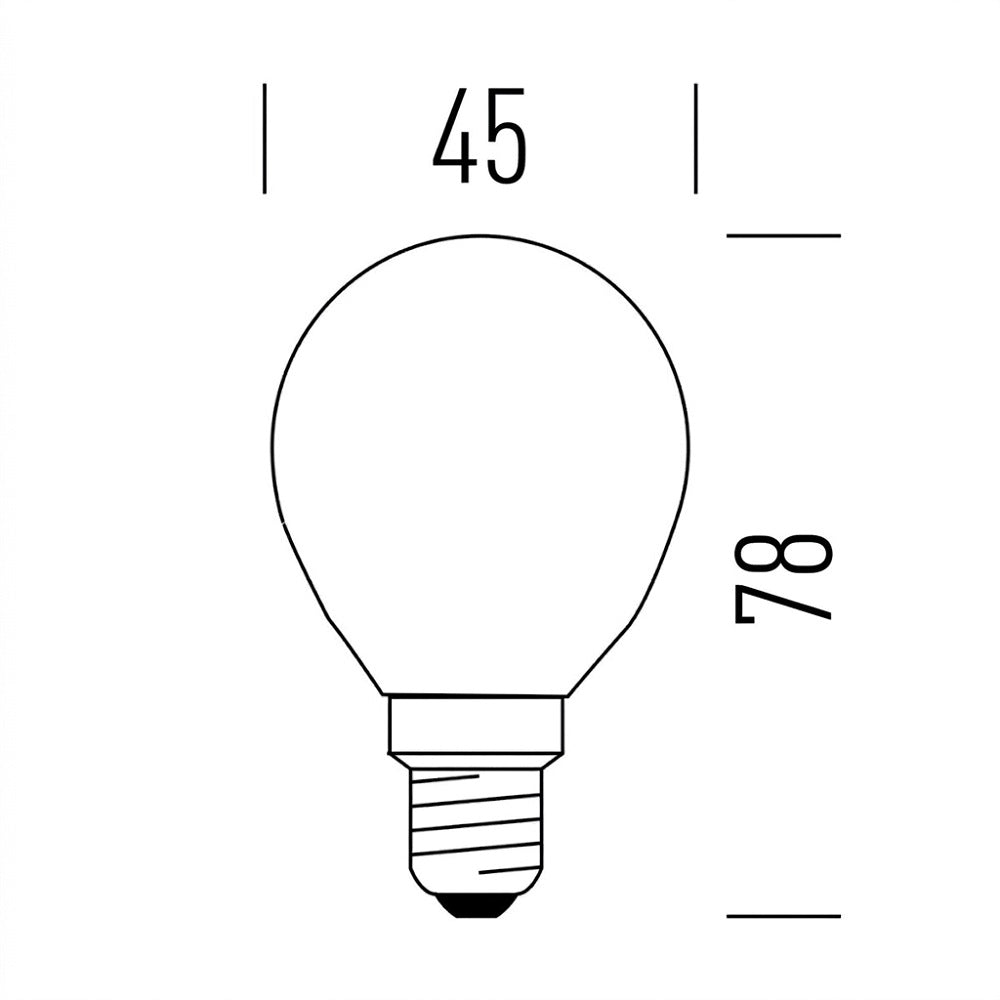 Sfera Stick 470lm 4,5W E27 WW FR