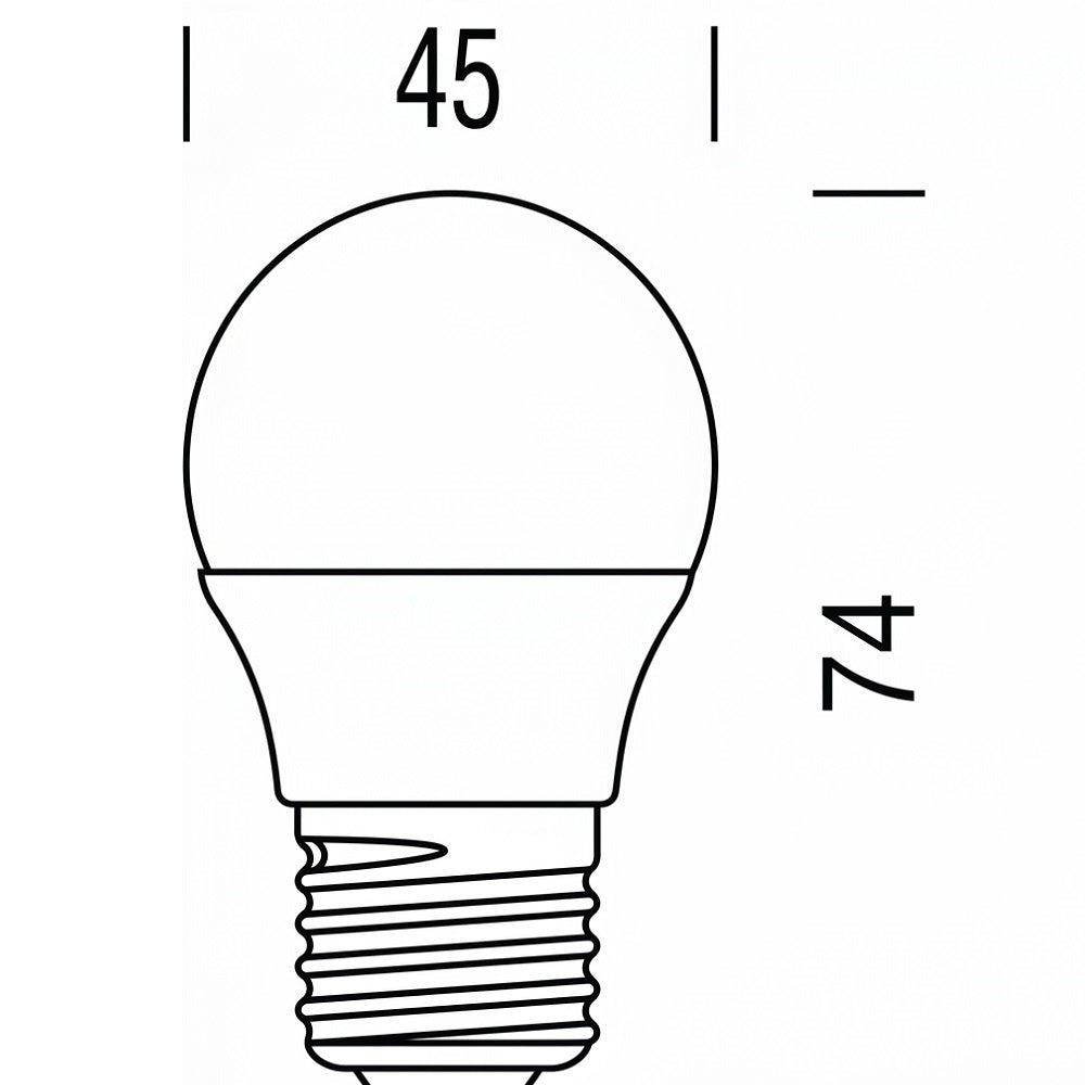 Shot Sfera Opale E27 - Lampadina LED