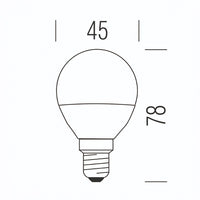 Shot Sfera Opale - Lampadina LED E14 Shot Lampadine e moduli led