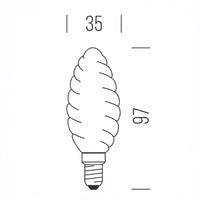 Shot Tortiglione LED Stick Gold Shot Lampadine e moduli led