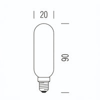 Shot Tubolare T20 LED Stick - Lampadina E14 Shot Lampadine e moduli led