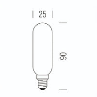 Shot Tubolare T25 LED Stick - Lampadina E14 Shot Lampadine e moduli led