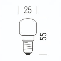 P.Pera 1,5W E14  Blu