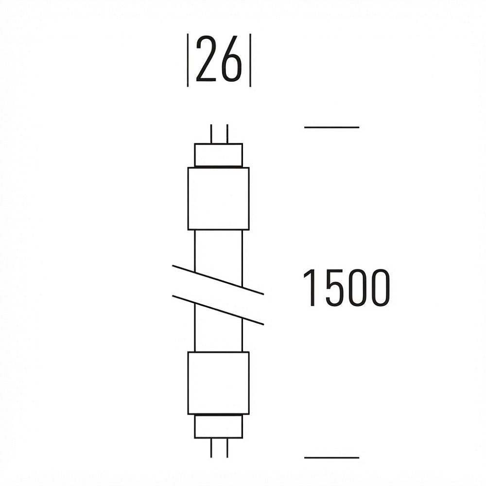Shot Tubo LED Vetro T8 A-Class G13 Shot Lampadine e moduli led