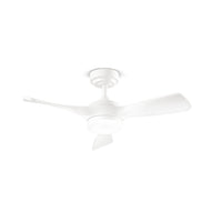 Perenz Sirio - ventilatore da soffitto con luce LED CCT e telecomando (varianti bianco e nero con pale in legno)