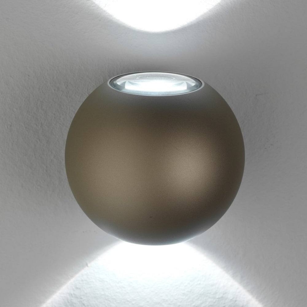 Vivida International Sky Fall Lens - applique LED biemissione IP54 in più colori Vivida world Lampade da parete interno