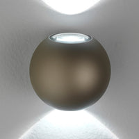 Vivida International Sky Fall Lens - applique LED biemissione IP54 in più colori Vivida world Lampade da parete interno