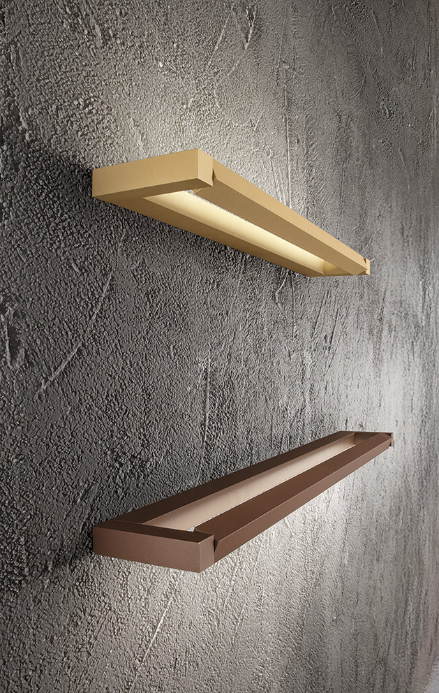Perenz Slim – applique LED (Alluminio, Marrone, Oro) Perenz Lampade da parete