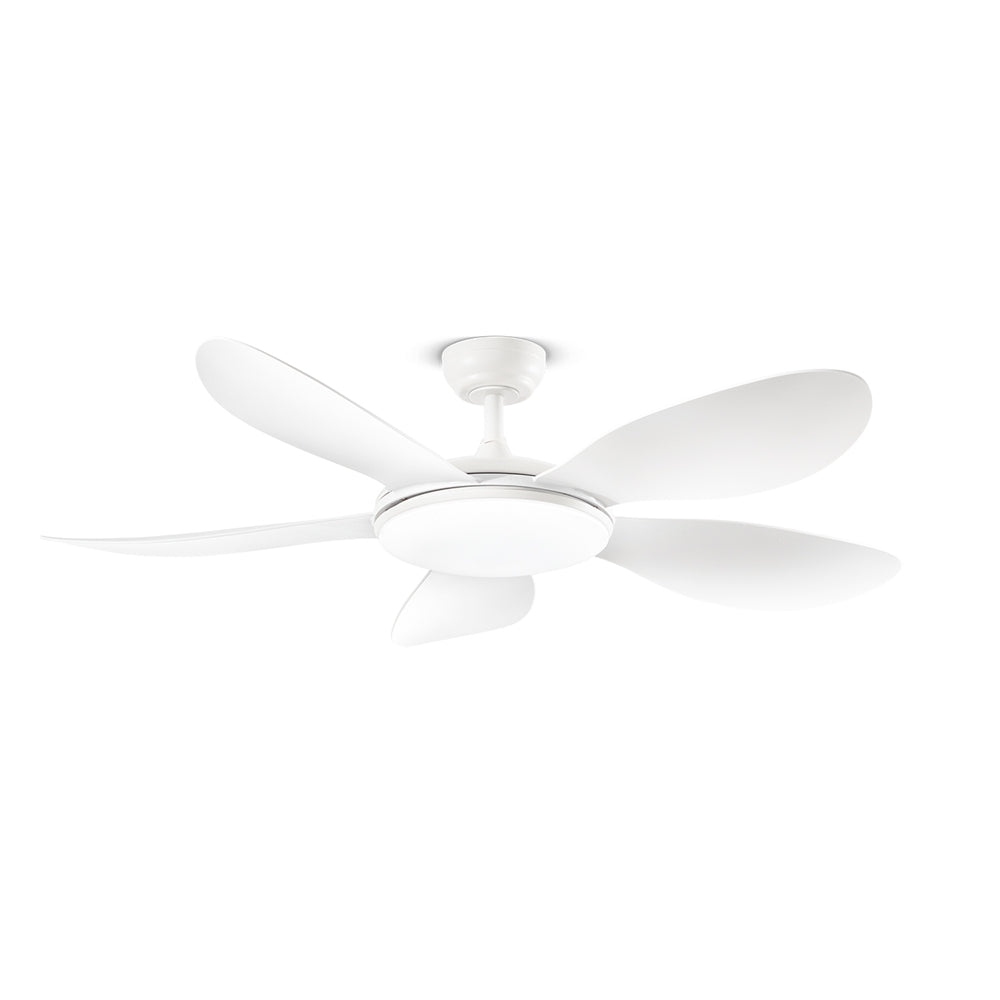 Smarti perenz Ventilatore da Soffitto LED CCT Bianco Opaco con Telecomando Perenz Ventilatori