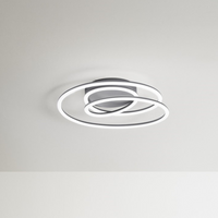 Thumbnail for Perenz Spira - Plafoniera LED Perenz 63W 60 cm - Metallo Oro Opaco / Grigio Metalizzato Perenz Lampade da soffitto