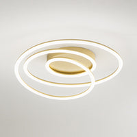 Thumbnail for Plafoniera in alluminio colore oro Perenz Lampade da soffitto