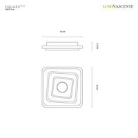 Luminescente square 3s (ULTIMI DISPONIBILI - N°2)