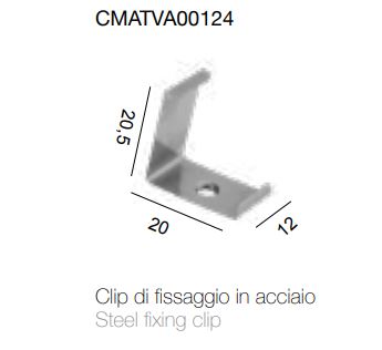 Steel fixing clip | 1 pieces