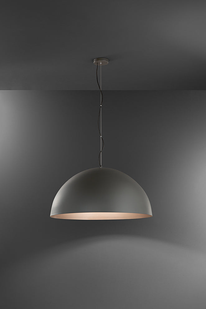 Perenz Steel - sospensione in metallo bicolore (grigio/marrone e oro) Perenz Lampade a sospensione