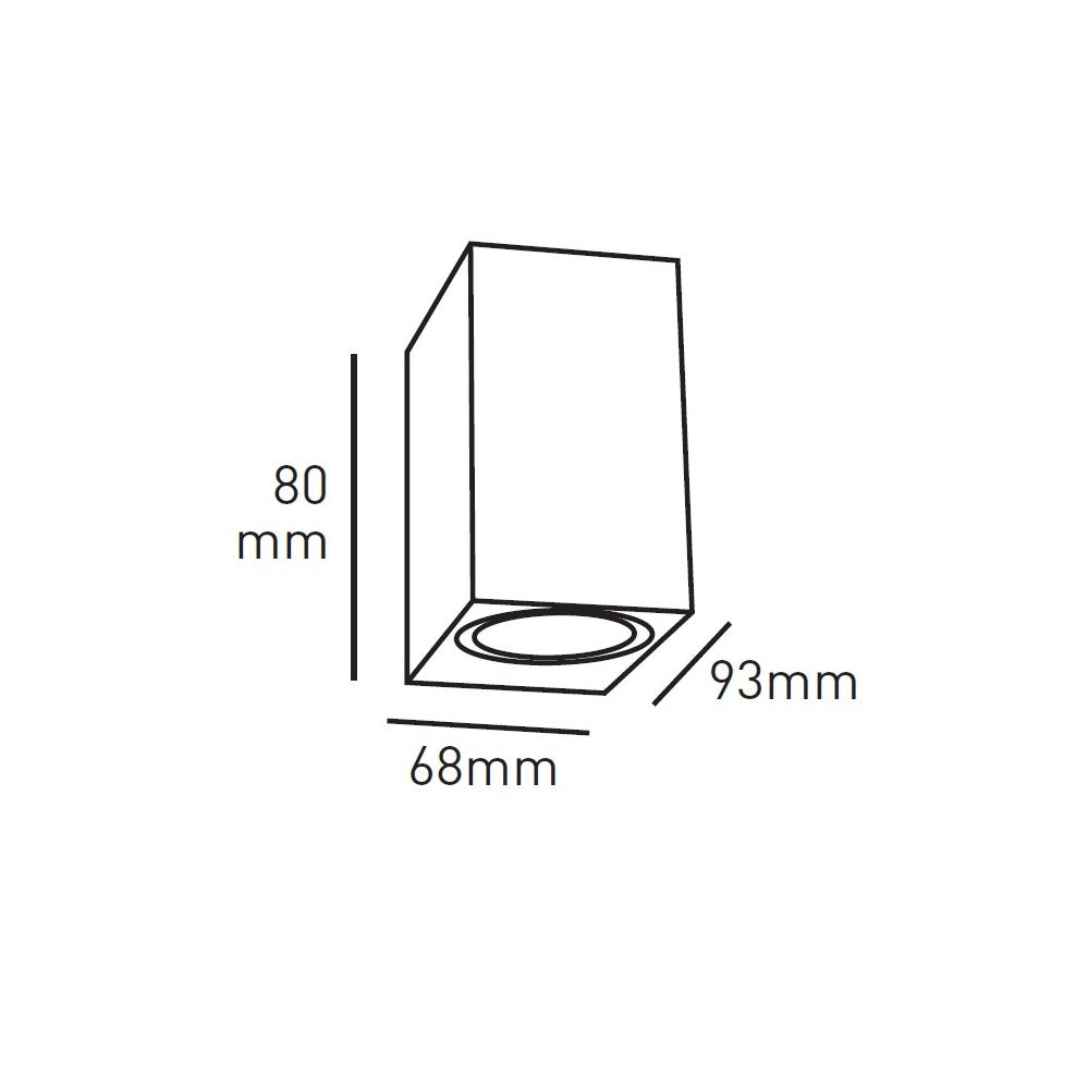SUND IP44 GU10 Max 11W White Airam Lampade da esterno